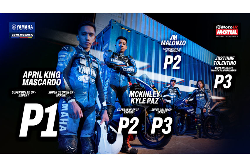 Yamaha PH Racing Team dominates maiden heat of local racing series 