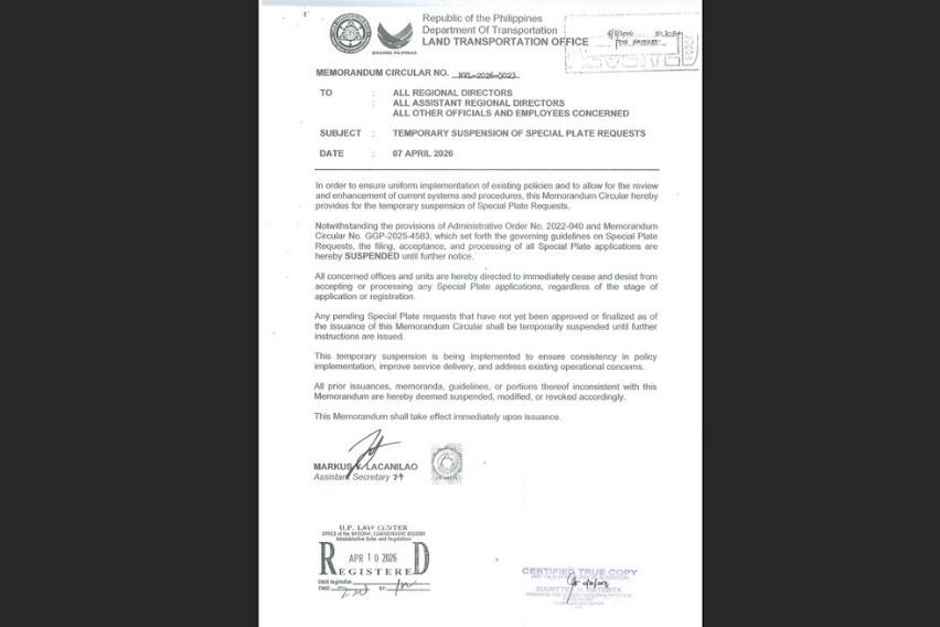 special plate temp suspension