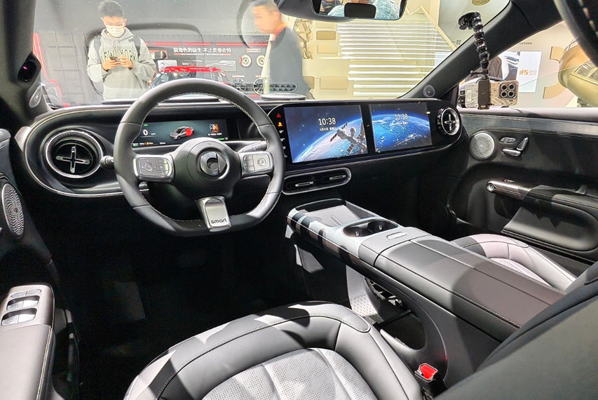 smart#6  interior view