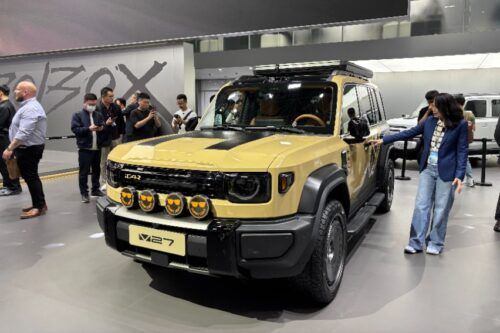 iCAR V27 Melantai di Beijing Auto Show 2026 