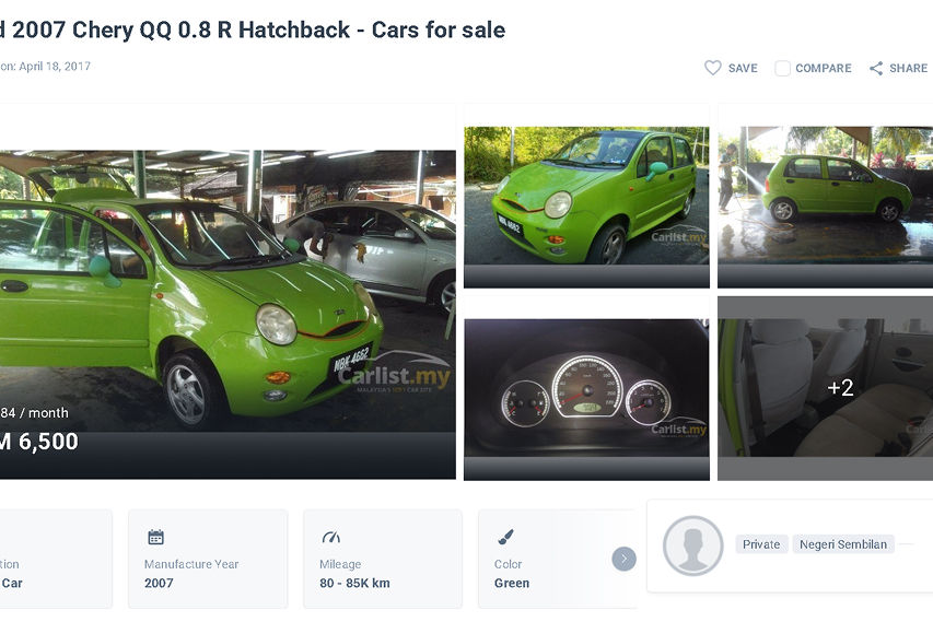 Chery QQ in Malaysia