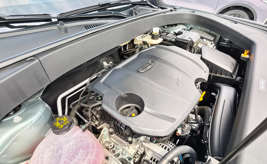 new Proton X70 engine view
