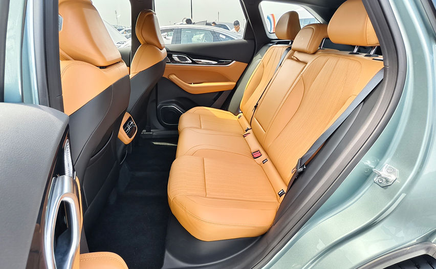 new Proton X70 rear seats view