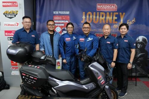 Maxdecal Ajak Pasutri Touring Dukung UMKM Kuliner Nusantara