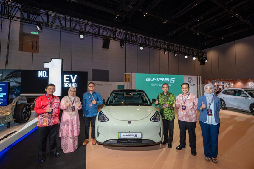 Malaysia’s No.1 EV gets greener, Proton e.MAS 5 Jade Green debuts in Penang