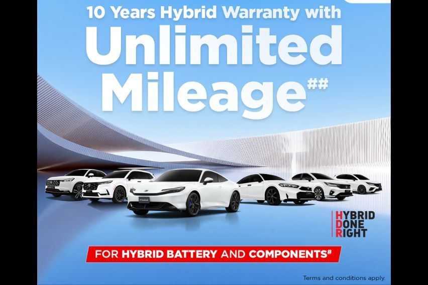 Honda hybrids now come with a 10-year battery warranty in Malaysia
