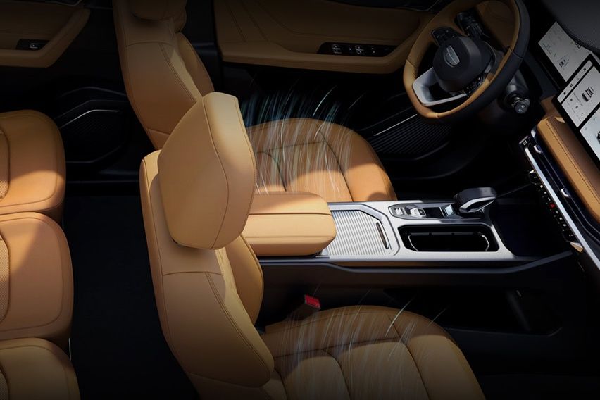 Front Seat Ventilation Geely Okavango