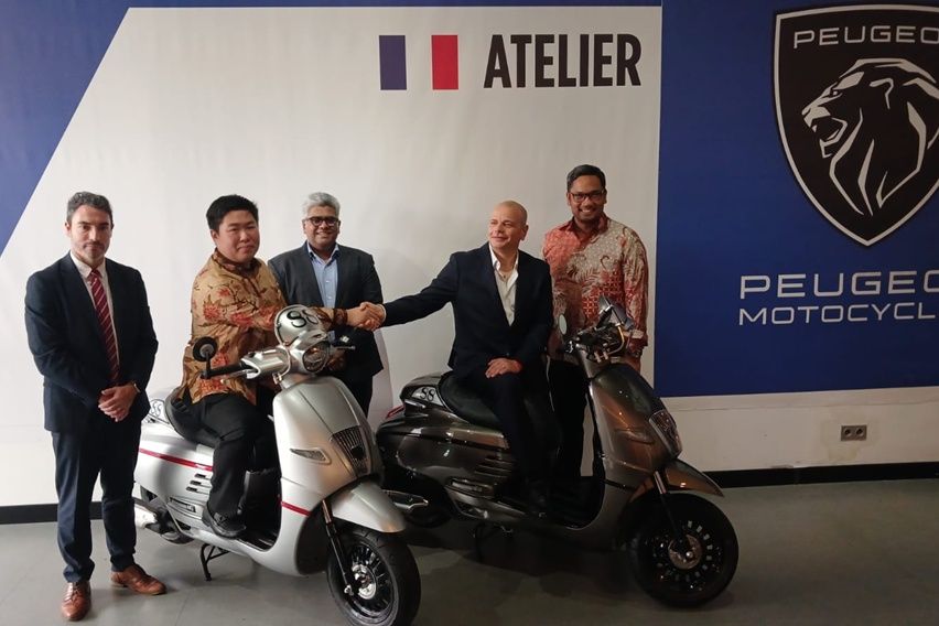 Peugeot Motocycles Buka Dealer 3S dan Rilis Django Caf&eacute; Racer