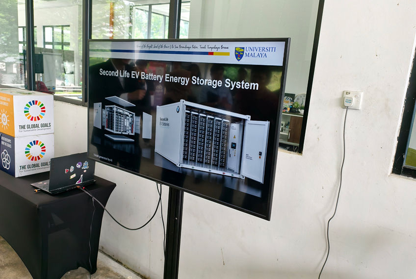 BMW Malaysia second life EV battery programme
