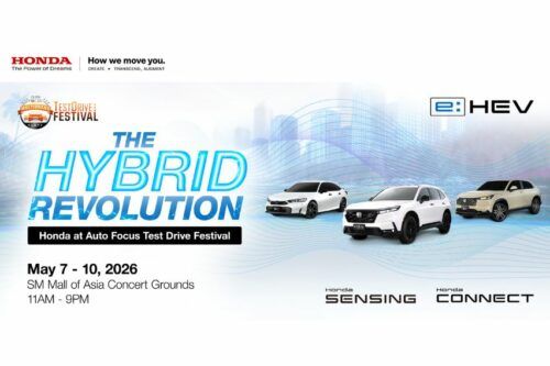Honda PH showcases lineup at 2026 Auto Focus Multi-Brand Test Drive Fest
