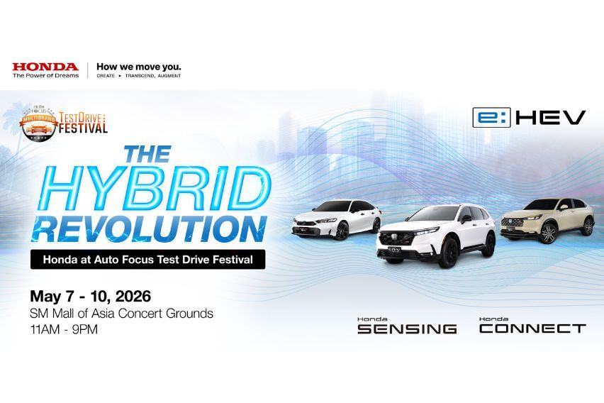 Honda Cars PH showcases lineup at 2026 Auto Focus Multi-Brand Test Drive Fest