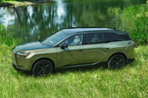 Lexus unveils TZ three-row EV SUV