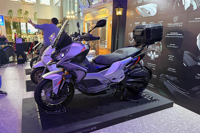 Peugeot XP400GT front view Malaysia