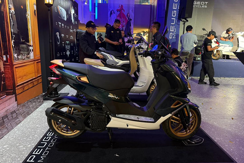 Peugeot Django side profile view Malaysia