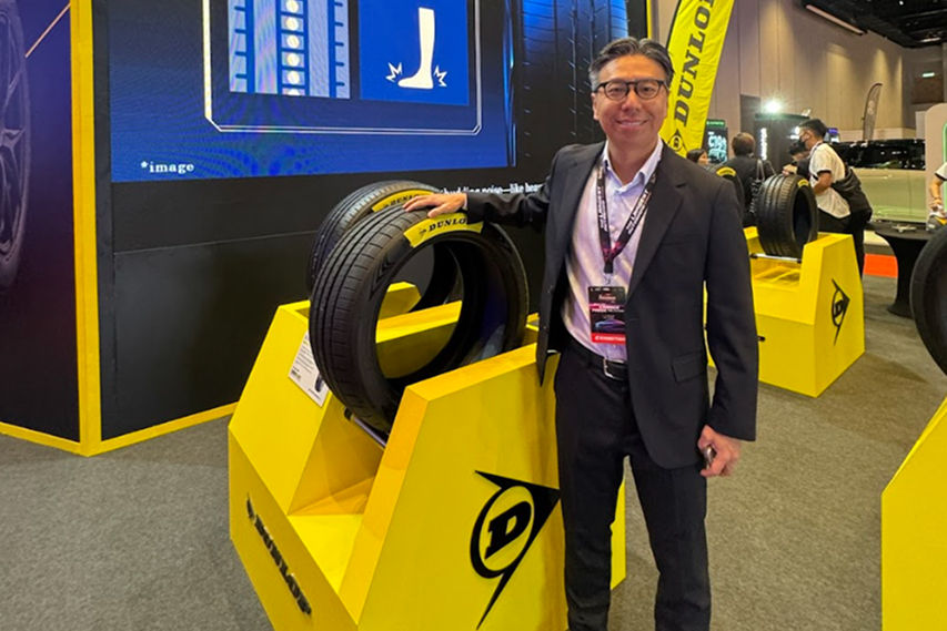 Marcus Lim, Managing Director of Toyotsu Binter Malaysia Sdn Bhd Dunlop tyres Malaysia