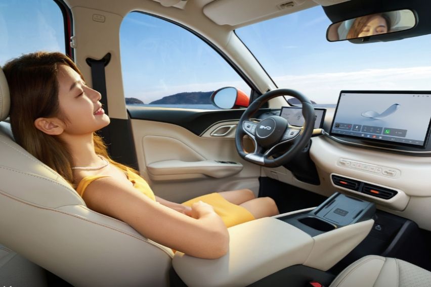 dashboard interior BYD Atto 1 MY 2026 Lidar