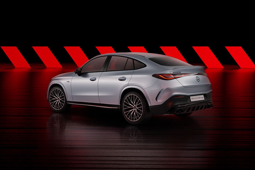 Mercedes-AMG GLC 43 4MATIC Coup&eacute; Nightfall Edition rear view
