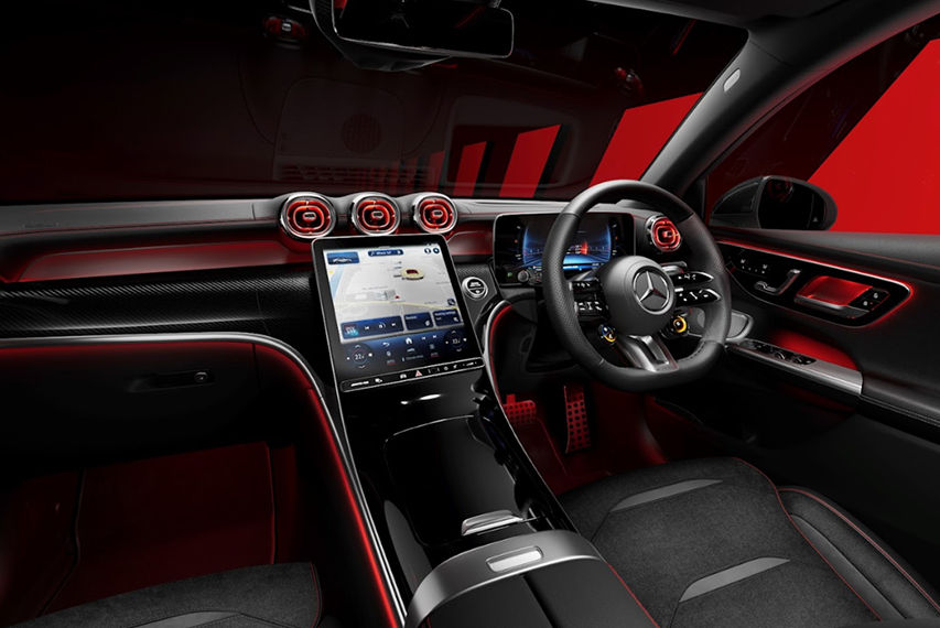 Mercedes-AMG GLC 43 4MATIC Coup&eacute; Nightfall Edition interior view