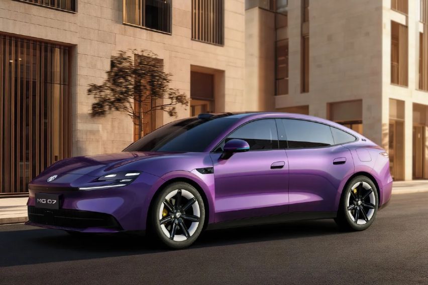 MG 07 first images revealed - BEV and PHEV options, LiDAR tech confirmed
