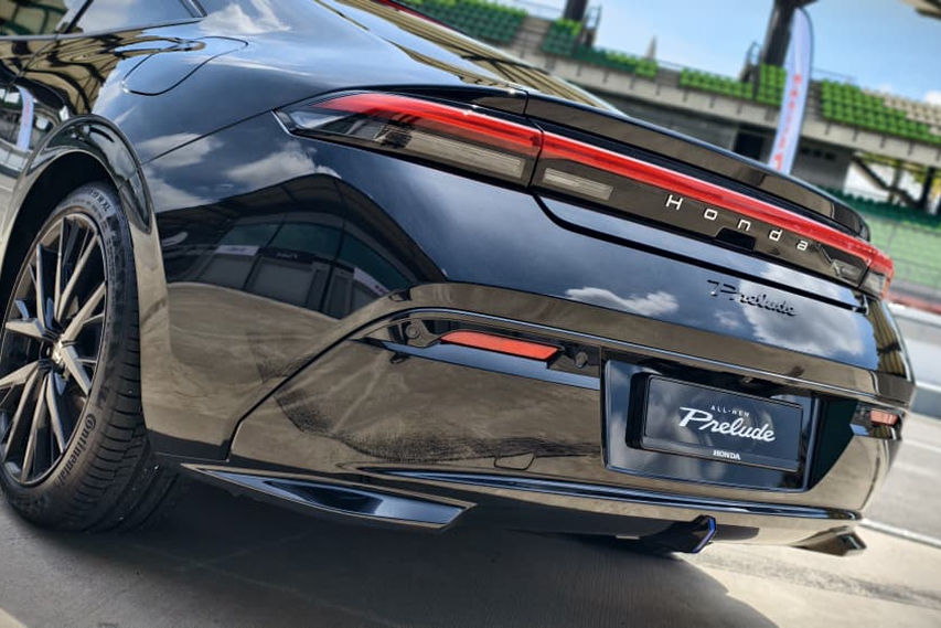 Honda Prelude rear view Malaysia