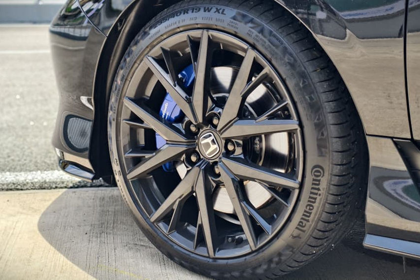 Honda Prelude wheels view