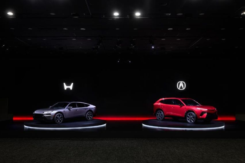 Honda Hybrid Sedan prototype and the Acura Hybrid SUV prototype revealed