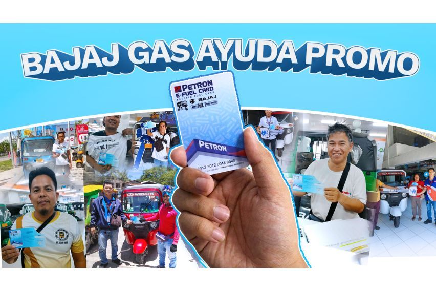 Bajaj PH gives P3K fuel cards to 3-wheeler buyers