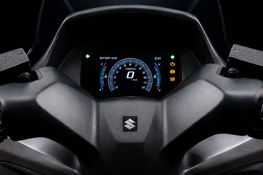 Dashboard meter cluster All New Suzuki Burgman 150 digital