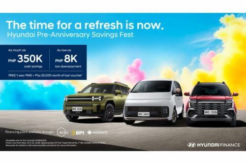Hyundai Santa Fe available with up to P350k cash discount this month