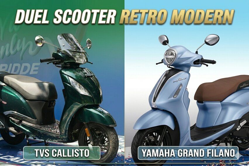 Adu Gaya dan Teknologi: TVS Callisto 125 vs Yamaha Grand Filano