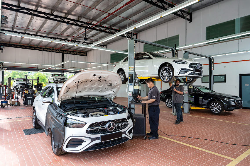 Mercedes-Benz Kuantan Autohaus service centre