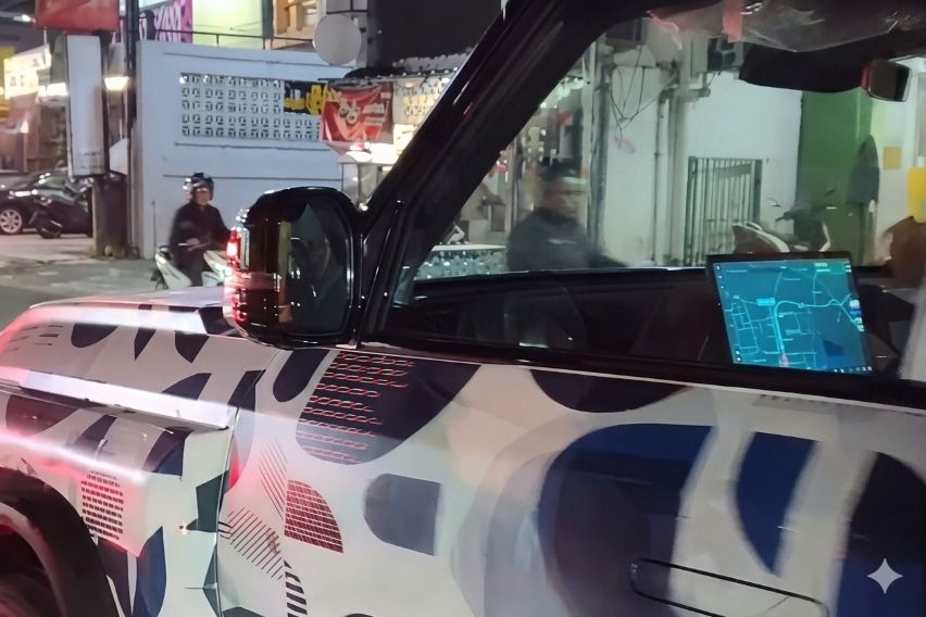 iCaur 03T REEV Chery J6 REEV tes di jalan Indonesia pondok gede bekasi