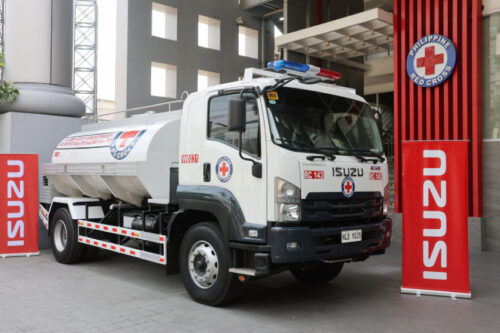 ACMobility, IDI donate Isuzu Water Tanker to PH Red Cross