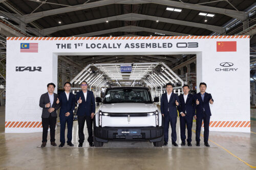 iCAUR 03 local assembly begins in Malaysia - iWD CKD variant starts from RM 129k