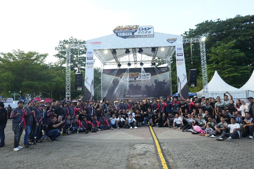 Maxi Yamaha Day 2026 Resmi Dimulai di Bone, Rayakan Spirit “More Than Ride”