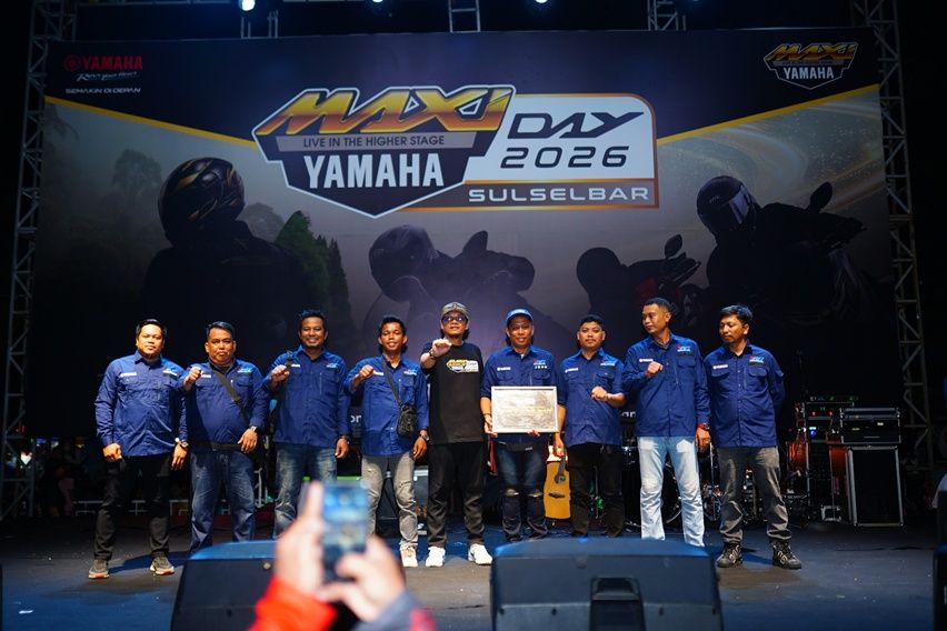Maxi Yamaha Day 2026 Resmi Dimulai di Bone, Sulawesi Selatan