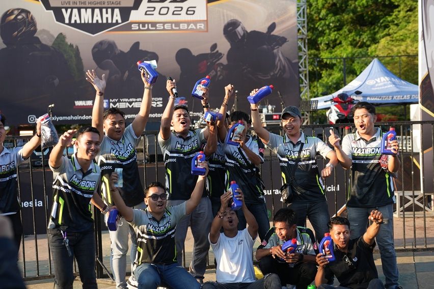 Maxi Yamaha Day 2026 Resmi Dimulai di Bone, Sulawesi Selatan