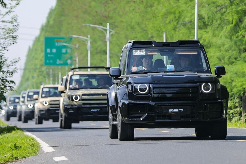 Global Classic Journey, iCAR V27 REEV long test drive &plusmn;160 km di Wuhu