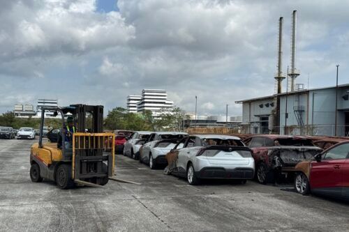 MG cars destroyed in 2025 fire incident to be ‘responsibly’ disposed of 