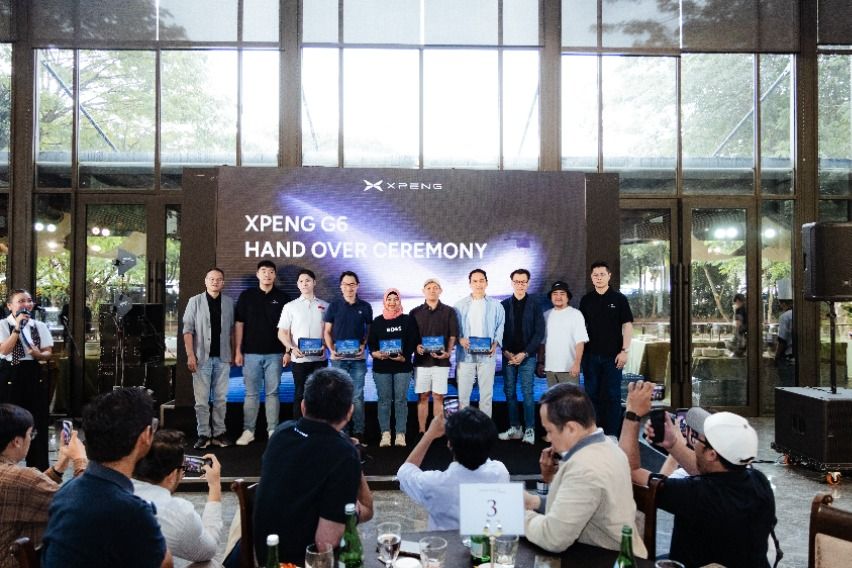 Xpeng G6 Handover ceremony