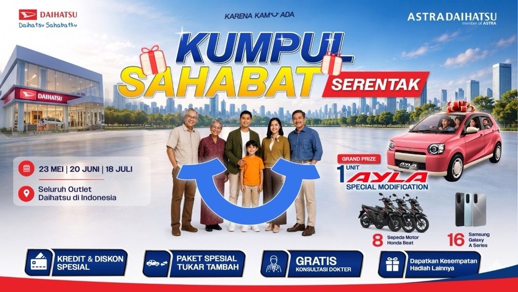 Daihatsu Kumpul Sahabat Serentak