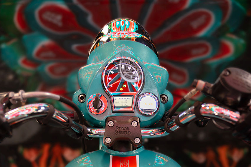 Royal Enfield Goan Classic 350 cluster
