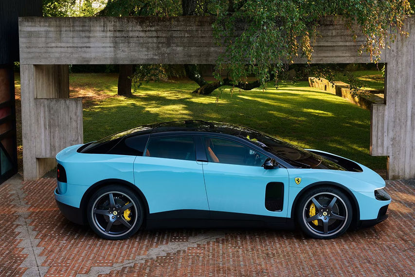 Ferrari Luce side profile view