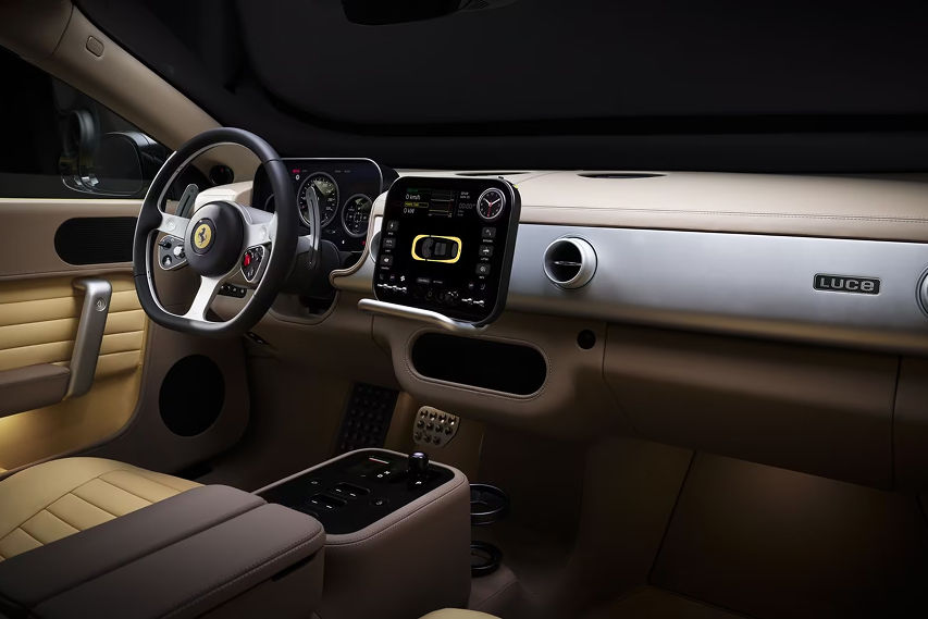 Ferrari Luce interior view