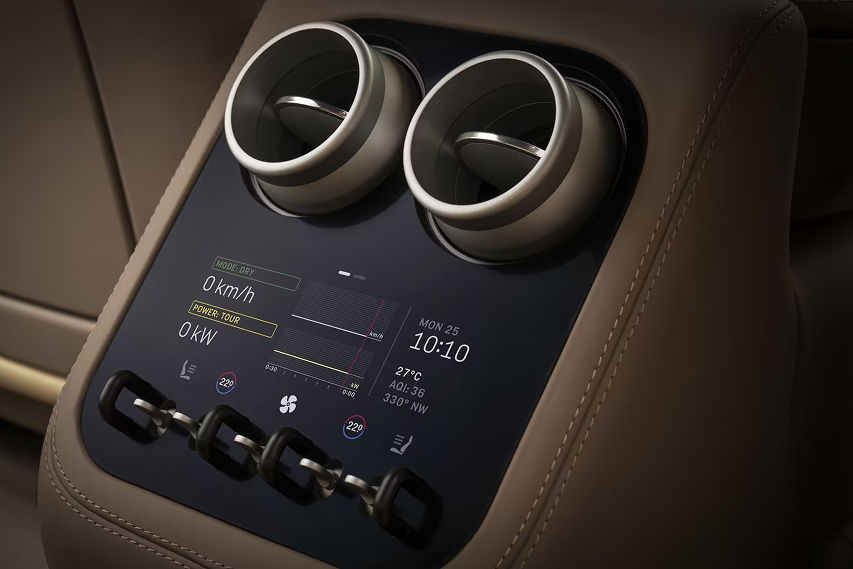 Ferrari Luce equipment view
