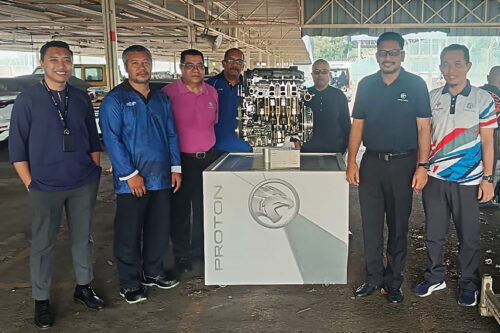 Proton donates 8 engine units to TVET institutions, supporting hands-on training