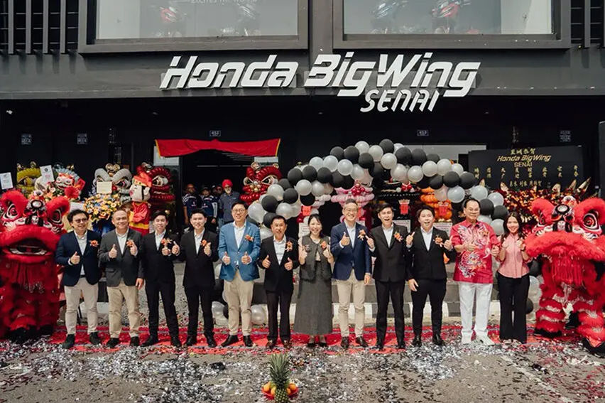 New Honda BigWing showroom in Senai