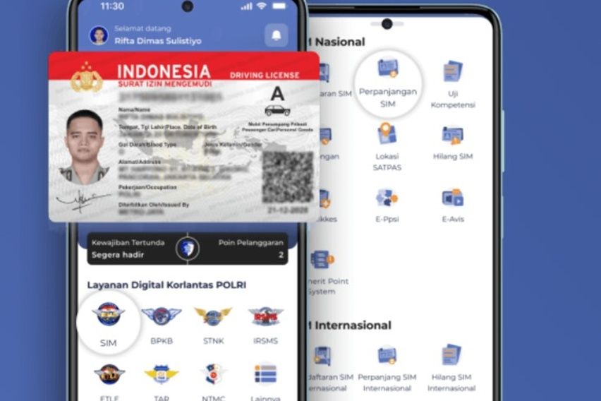 SIM Digital Korlantas Sah Secara Hukum, Begini Cara Membuat dan Menggunakannya