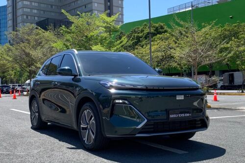 Check out the 6 colors of the Geely EX5 EM-i