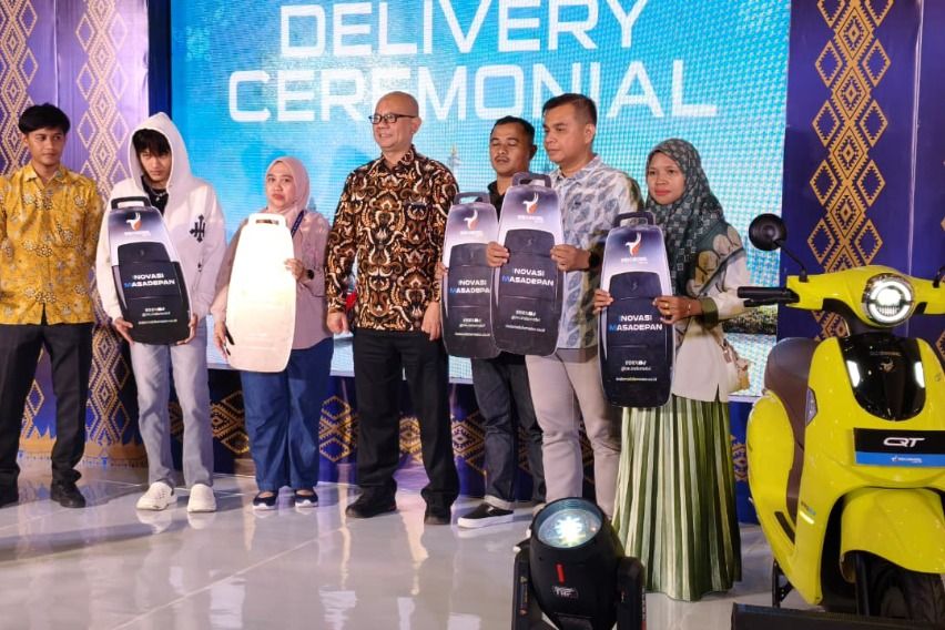 Indomobil eMotor QT handover